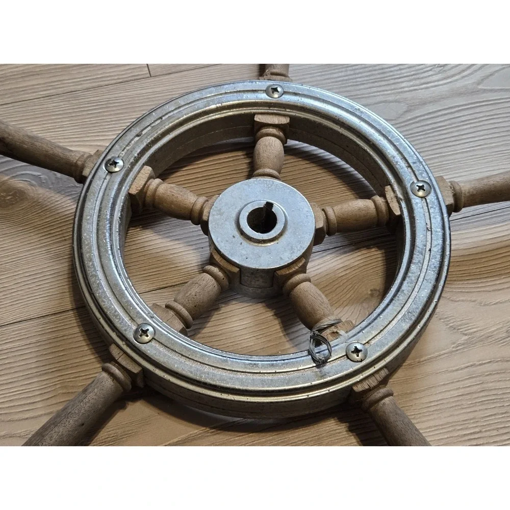 Vtg‎ Lyn-Craft Ship Steering Wheel Helm Lyncraft Boats Part Decoration